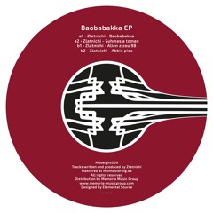 Zlatnichi - Baobabakka EP - MODEIGHT009