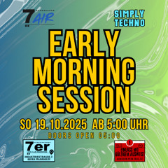 RHYTH-MIK TECHNO @ EARLY MORNING SESSION 19.10.25 b. SIMPPLY TECHNO [@7er CLUB MANNHEIM]