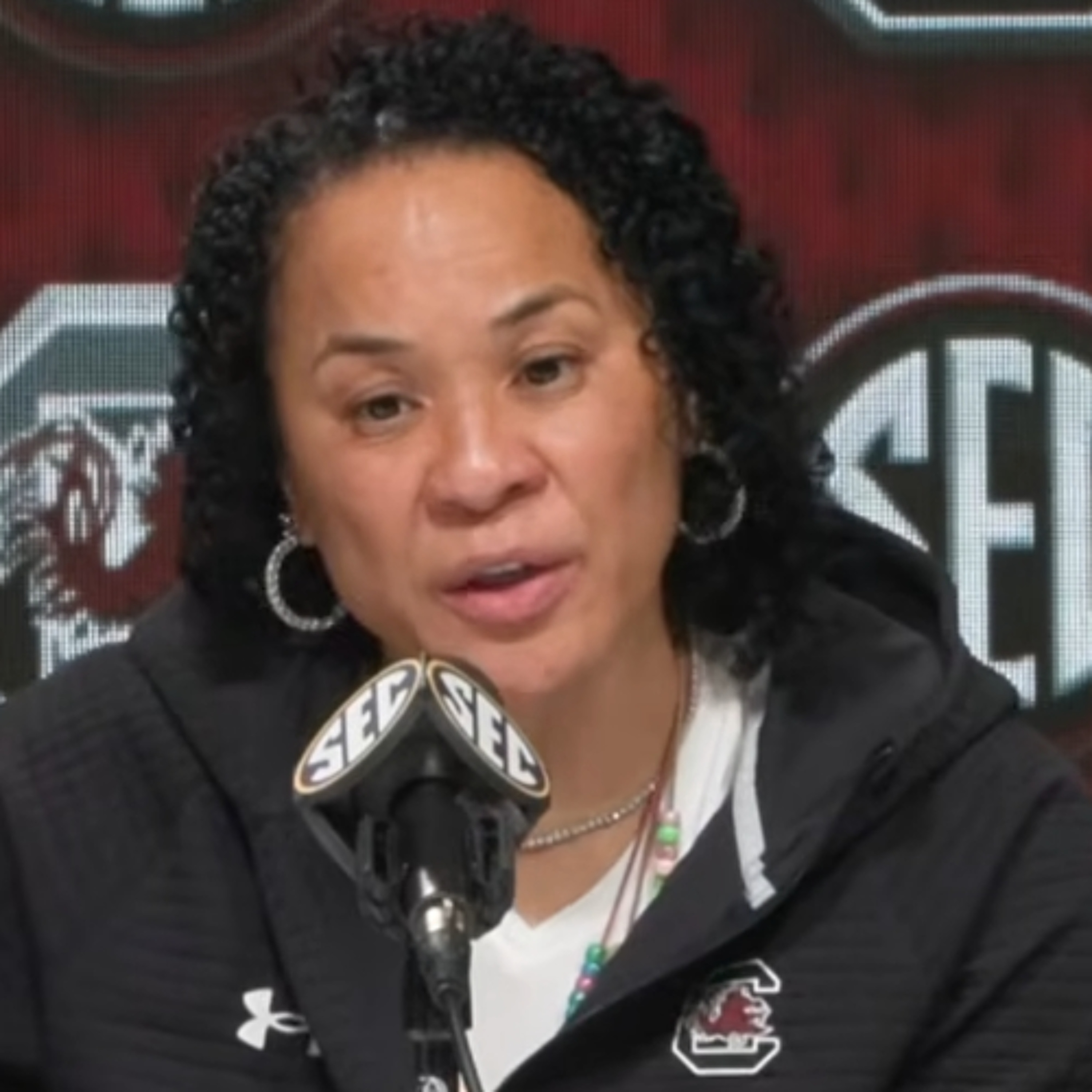 Gamecocks women's basketball postgame (SEC Tournament QF vs. UK) episode artwork