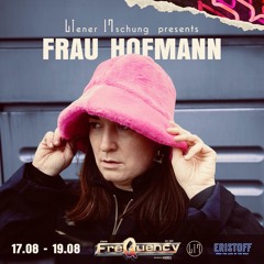 Deep Melodic Techno Set by Frau Hofmann // Live at Frequency 2023 // Wiener Mischung