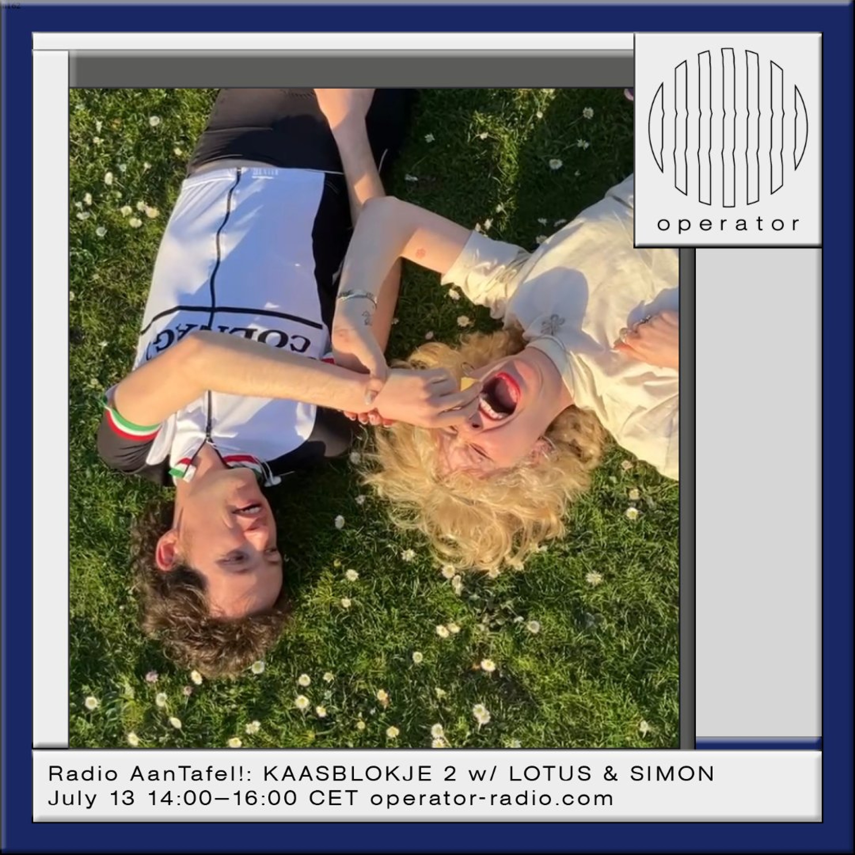 Radio AanTafel!- KAASBLOKJE 2 w/ LOTUS & SIMON - 13th July 2026 episode artwork