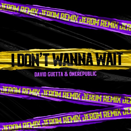 JEROM - I Don't Wanna Wait (Remix) [-1KEY]