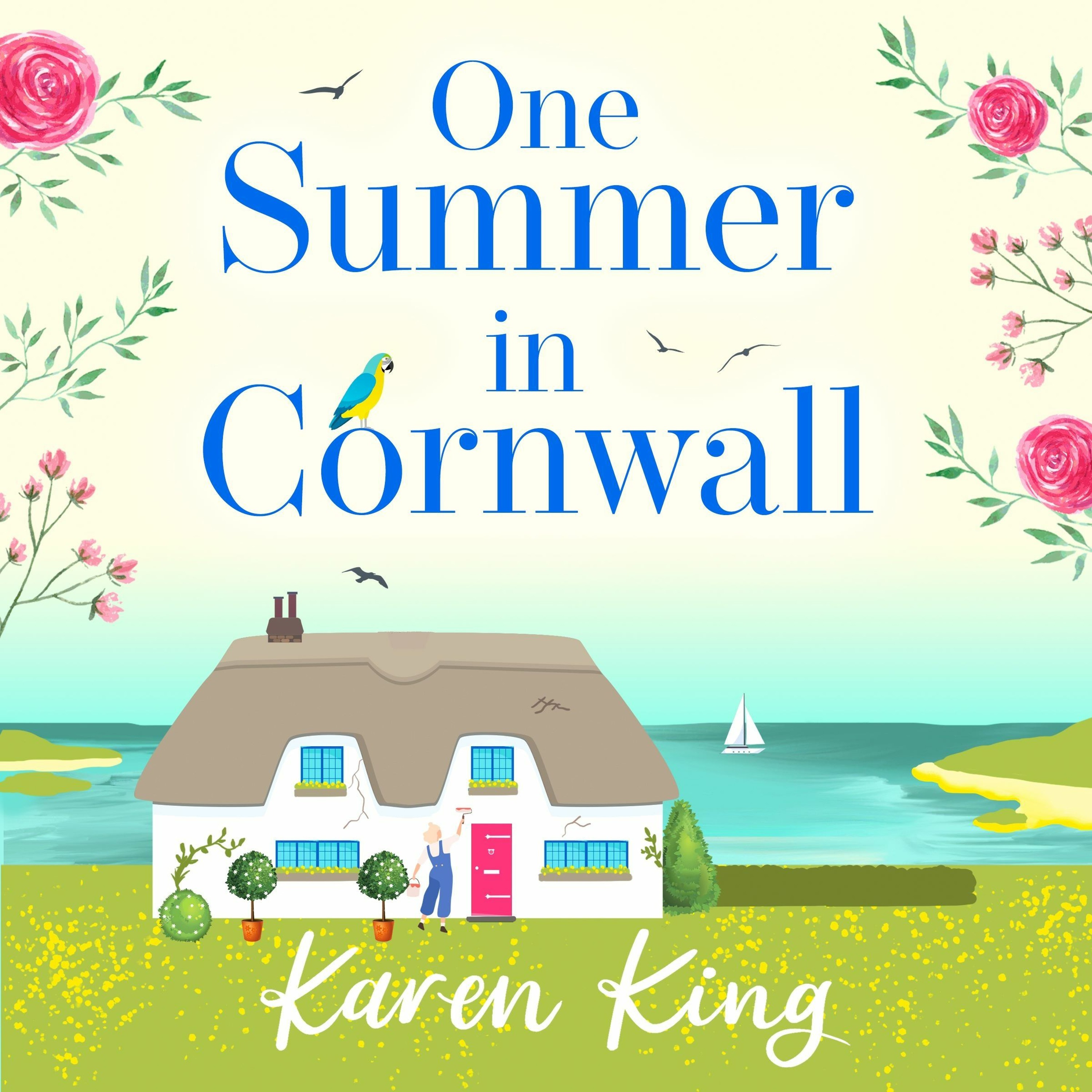 cover of episode ONE SUMMER IN CORNWALL by Karen King, read by Eilidh Beaton - audiobook extract