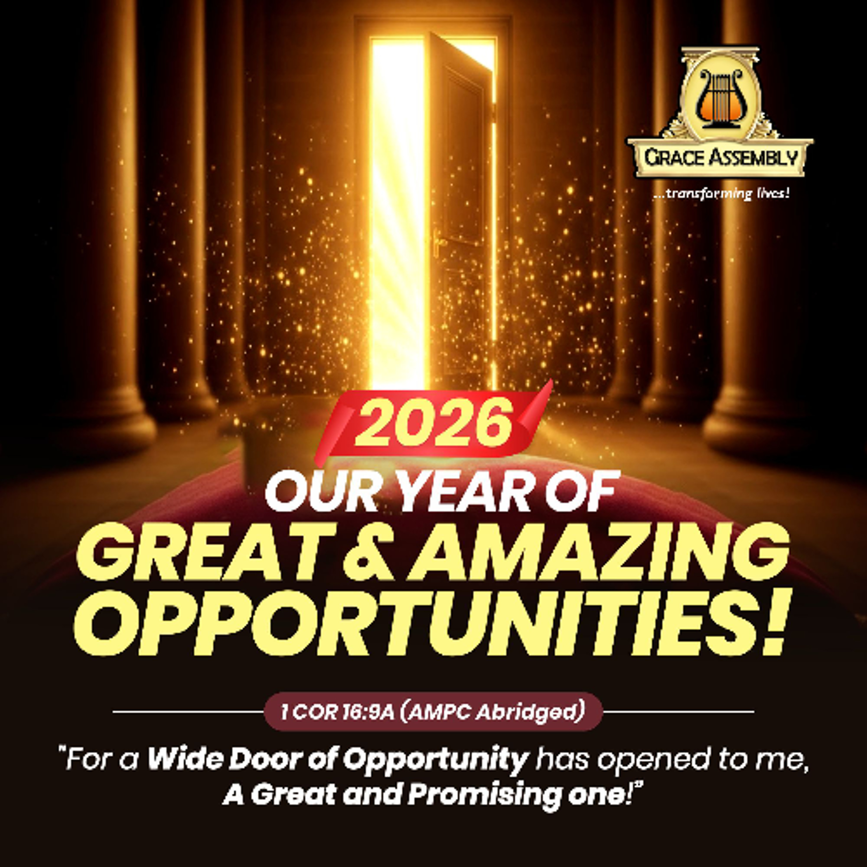 2026: Our Year of Great & Amazing Opportunities/Pastor Femi Paul/2026 Crossover Service