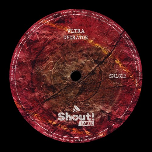 SHL012 VLTRA - Operator (Original Mix)