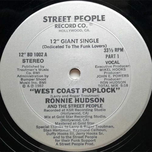 Ronnie Hudson - West Coast Pop Lock (Deepcoast Rmx)