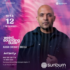 Weird Sounding Dude - Live from Sunburn Club Union (Bangalore, India)