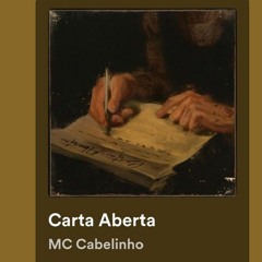 MC Cabelinho - Carta Aberta SPEED UP
