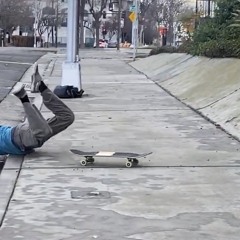 i ride a skateboard