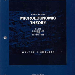 View EPUB 📗 Student Workbook to accompany Microeconomic Theory: Basic Principles and