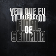Vem Que Eu To Querendo - Final de Semana ( DJ PAULIN, MC Rd Bala )