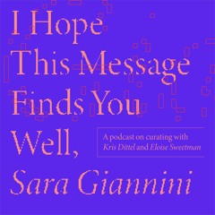I Hope This Message Finds You Well, Sara Giannini (S2/Ep2)