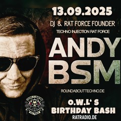(Opening) Andy BSM - @ O.W.L's Birthday Bash - 13.09.25 (Hardtechno Explosion)