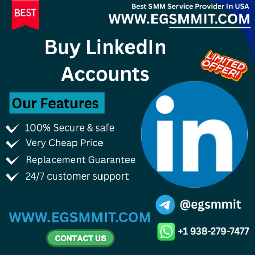 Buy LinkedIn Accounts – Secure & Instant Delivery at Egsmmit.com