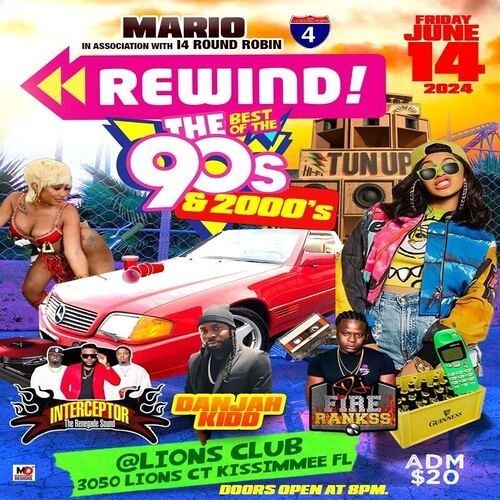 Interceptor Early Warm Dub Jugglin 6/24 (Rewind Best of the 90's)