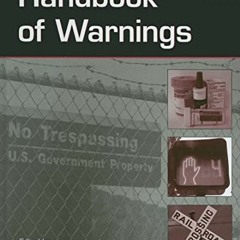 ❤️ Read Handbook of Warnings (Human Factors and Ergonomics) by  Michael S. Wogalter
