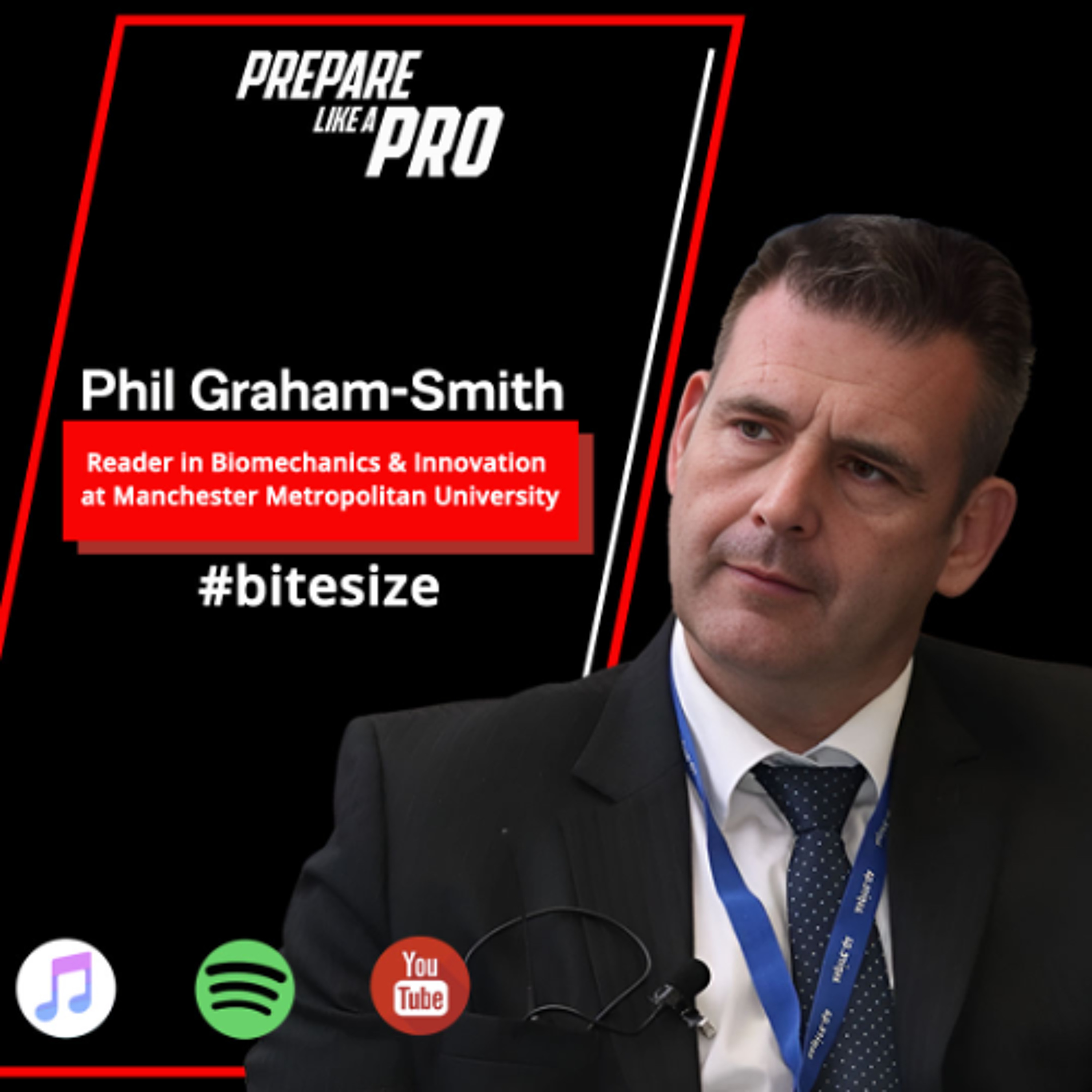 #bitesize - Phil Graham-Smith on Biomechanics, ForceDecks, and the Future of Athlete Testing episode artwork