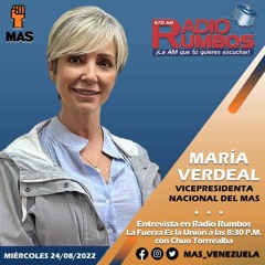 María Verdeal: Las primarias no pueden ser secuestradas por ningún grupo.