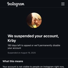 Banned My Instagram (Pierre Bourne)
