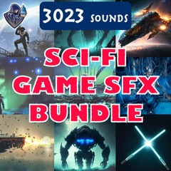 SciFi Game Sound Effects Bundle - Game Audio Asset Preview