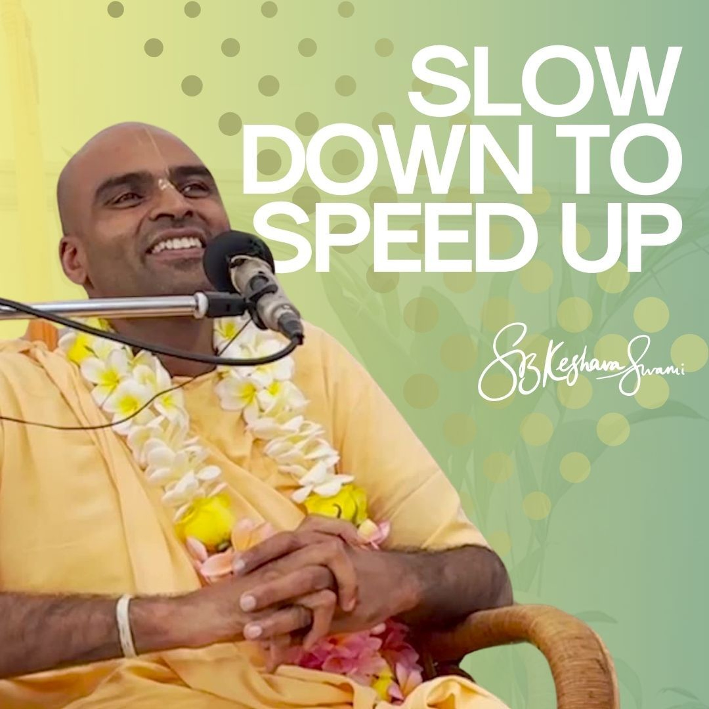 Slow Down to Speed Up |  S.B. Keshava Swami in Perth | February 2025