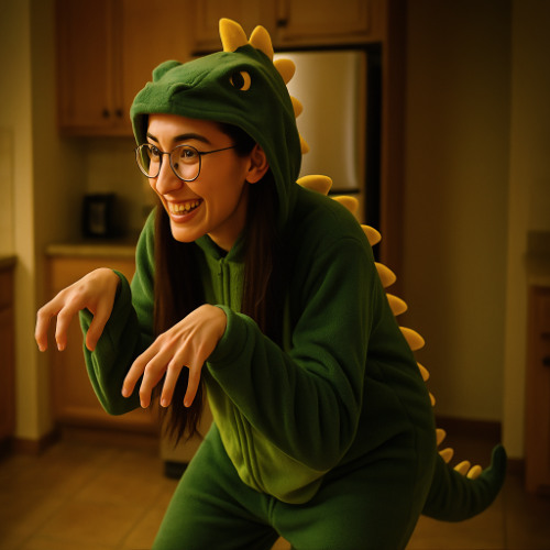 I Like To Velociraptor Around My House At 2 AM