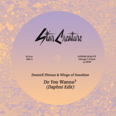 Donnell Pitman & Wings of Sunshine & Daphni - Do You Wanna (Daphni Edit)