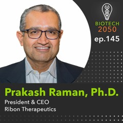 Pioneering therapeutics targeting cellular stress pathways, Prakash Raman, President & CEO, Ribon Tx