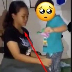 Viral Video Of Kid And His Bocil Baju Biru Sakit Mama