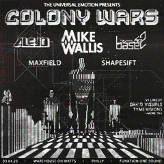 Shapesift LIVE @ Colony Wars Tour 3/4/23