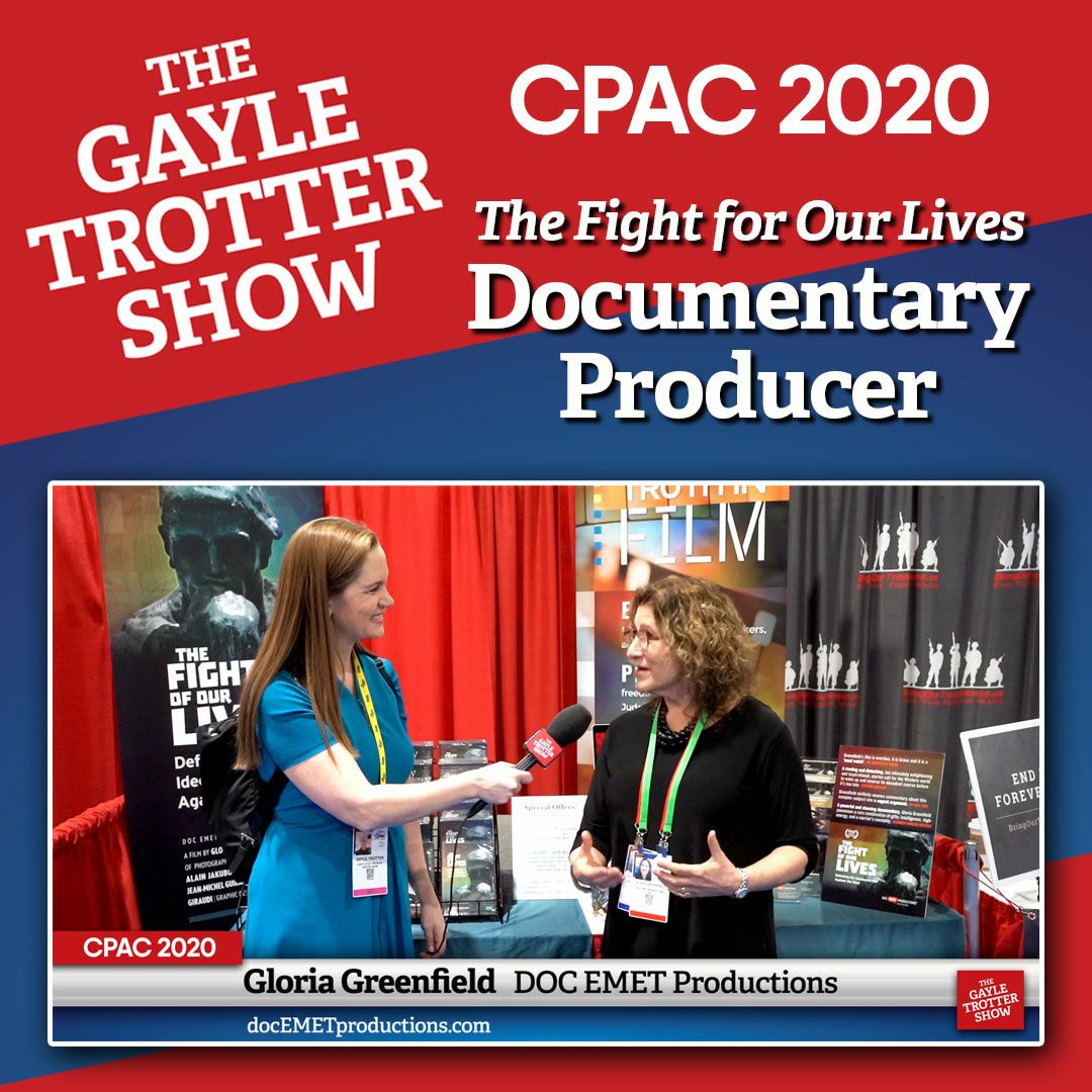 Interview at CPAC 2020 with Documentary Producer: President Trump is a Gift from God episode artwork