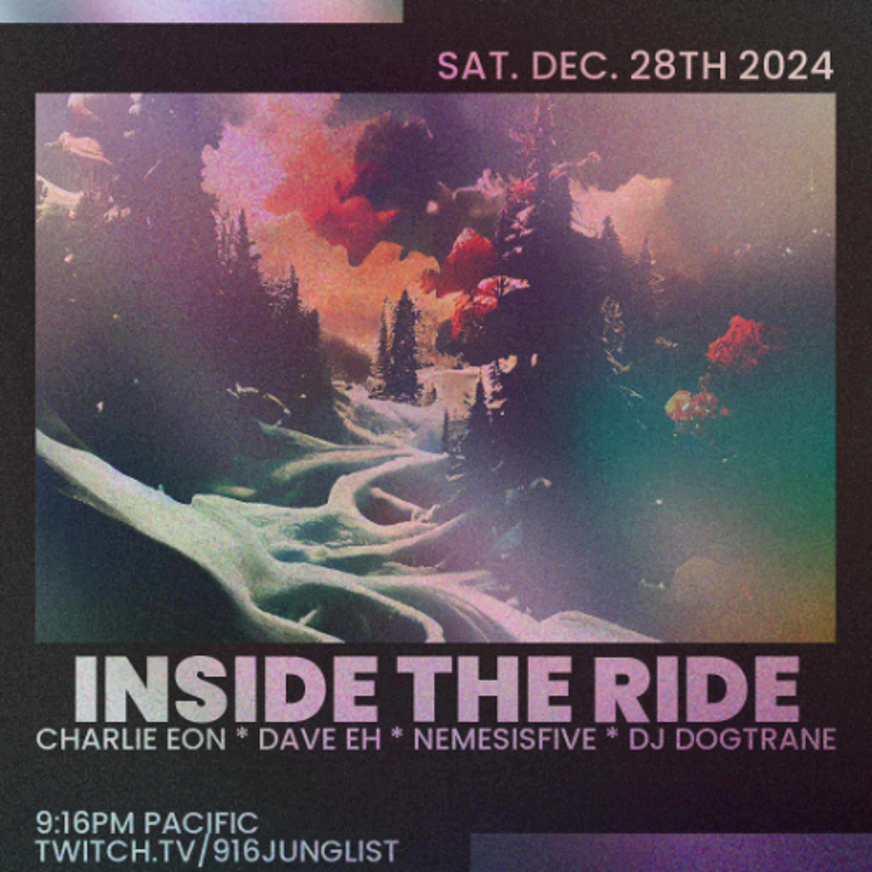 @916junglist Inside The Ride December 28th 2024 episode artwork