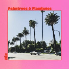 Miami Mix | Palmtrees & Flamingos | We Art Together