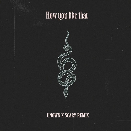 BLACKPINK - How You Like That ( UNOWN x SCARY REMIX )