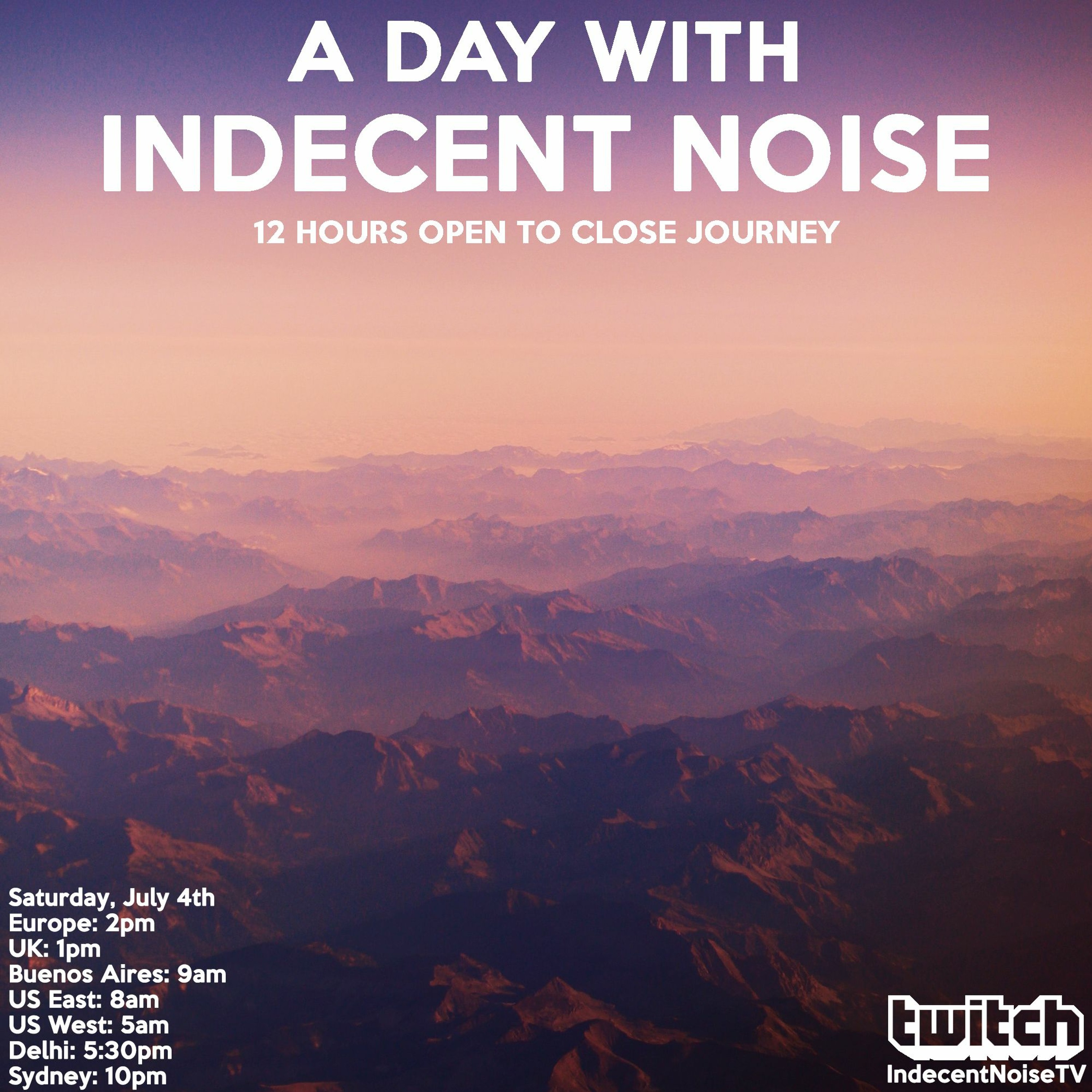 Indecent Noise - 12 Hours Open To Close (Part 2 - Techno Stimulation)