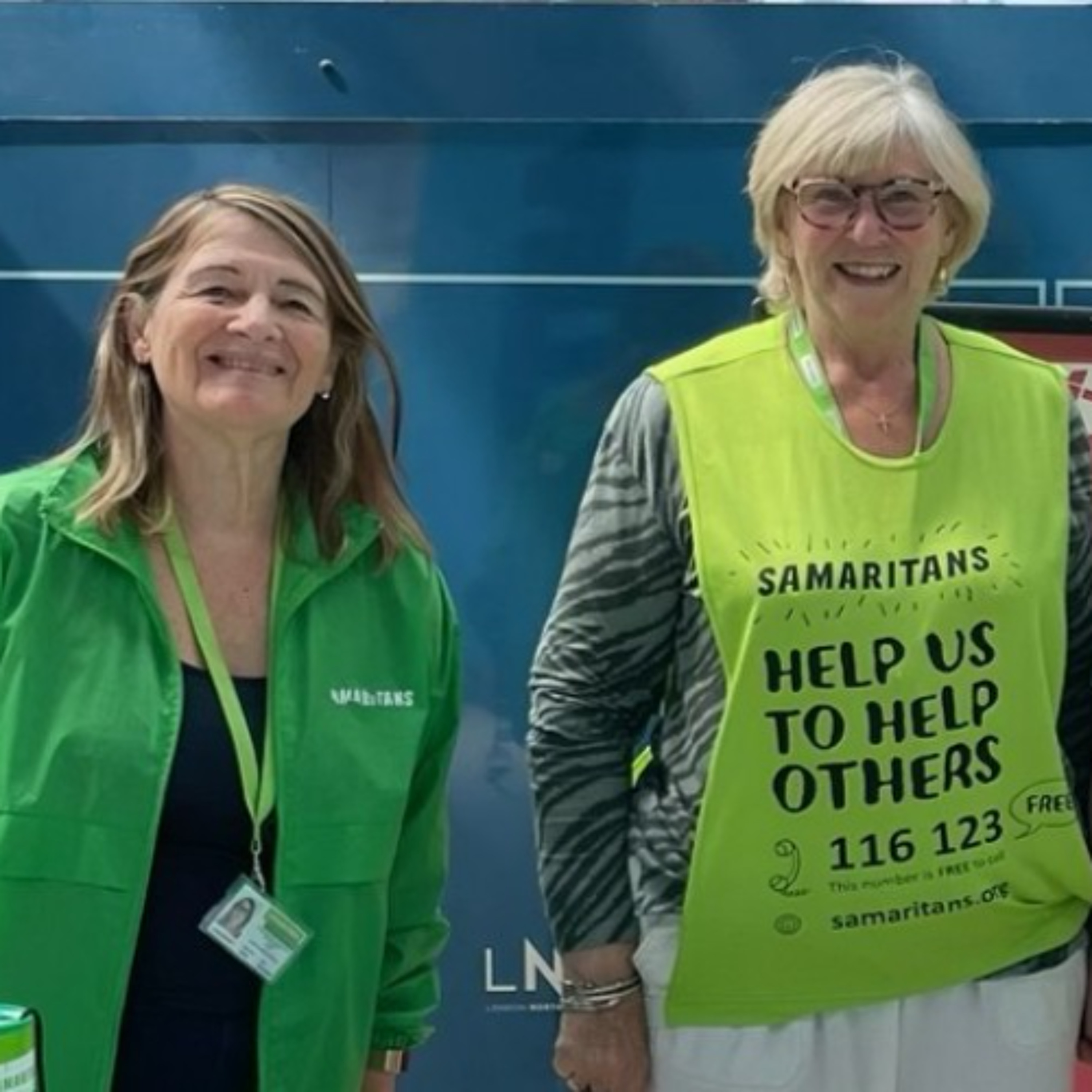 Lillian and Gloria - Darlington Samaritans