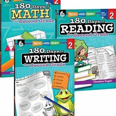 E-book download 180 Days of Practice for Second Grade (Set of 3), 2nd Grade