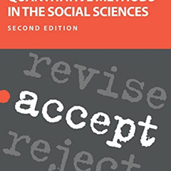 Access EBOOK 🖍️ The Reviewer’s Guide to Quantitative Methods in the Social Sciences