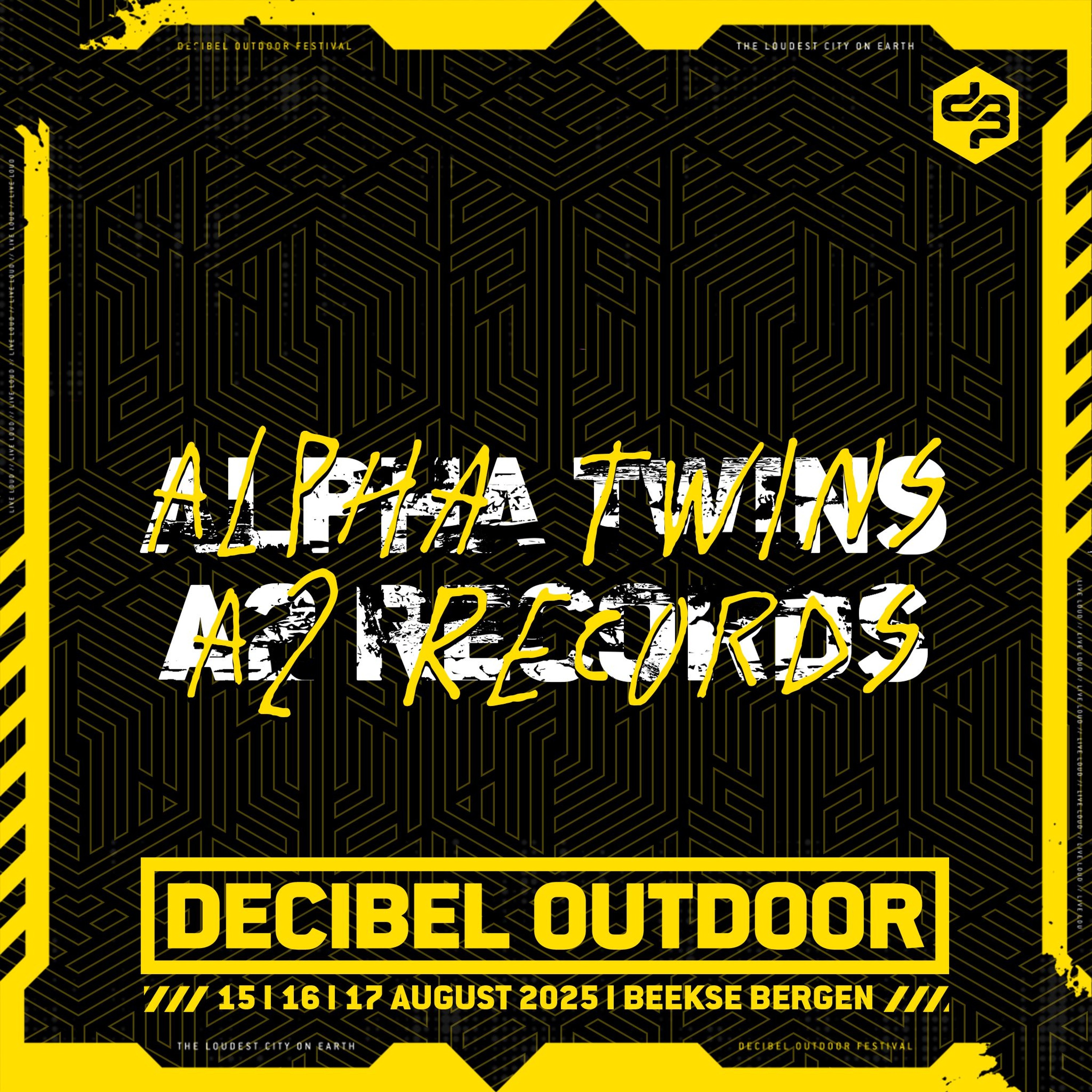 Alpha Twins: A2 Records | Decibel outdoor 2025 | Sunday | RAW Classics episode artwork