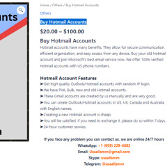 Buy Hotmail Accounts for Better Email Deliverability | Articles