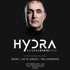 Live - Tim Landridge Vinyl Warm-Up @ The Thrillseekers pres Hydra 30.9.2022
