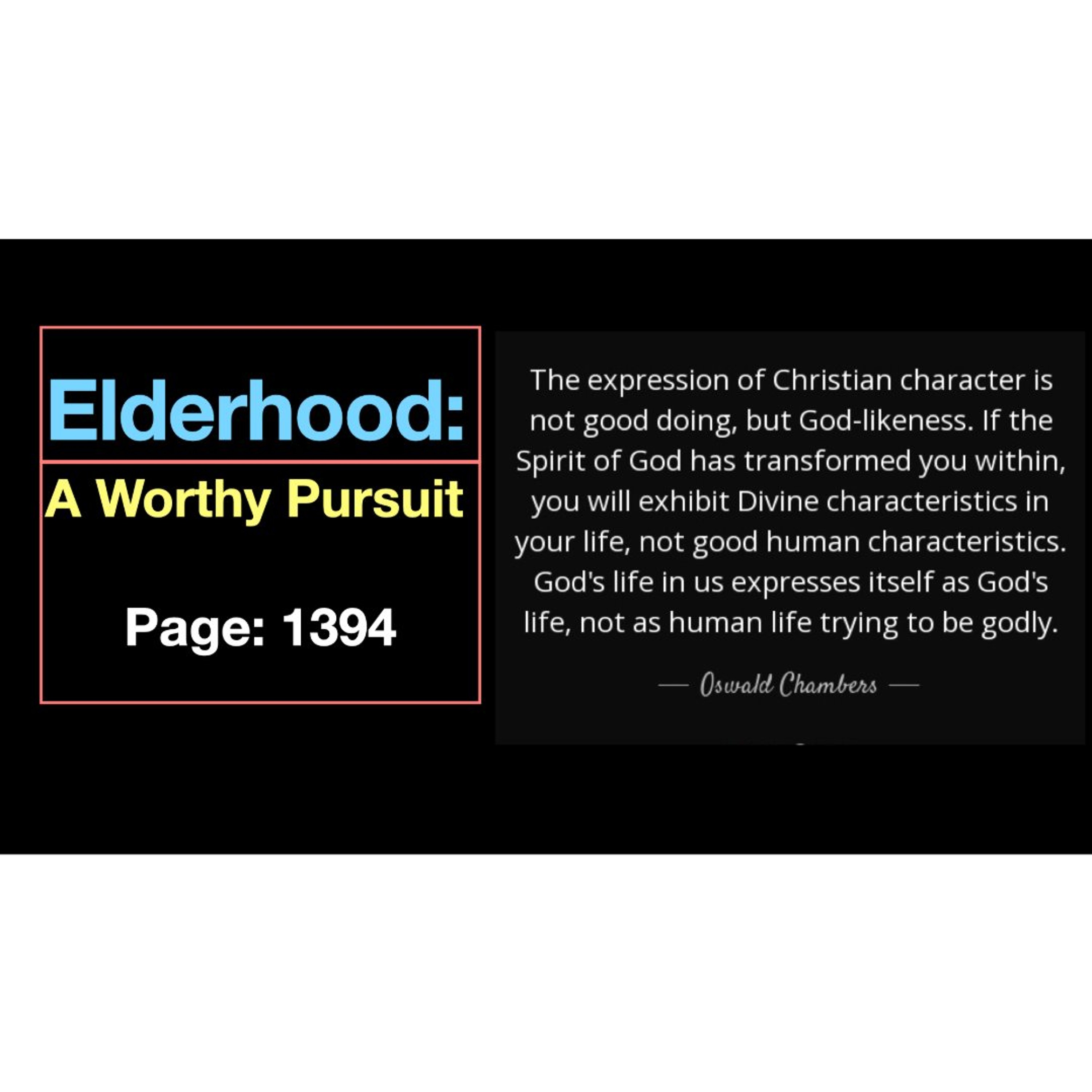 7-26-26 Elderhood | A Worthy Pursuit episode artwork