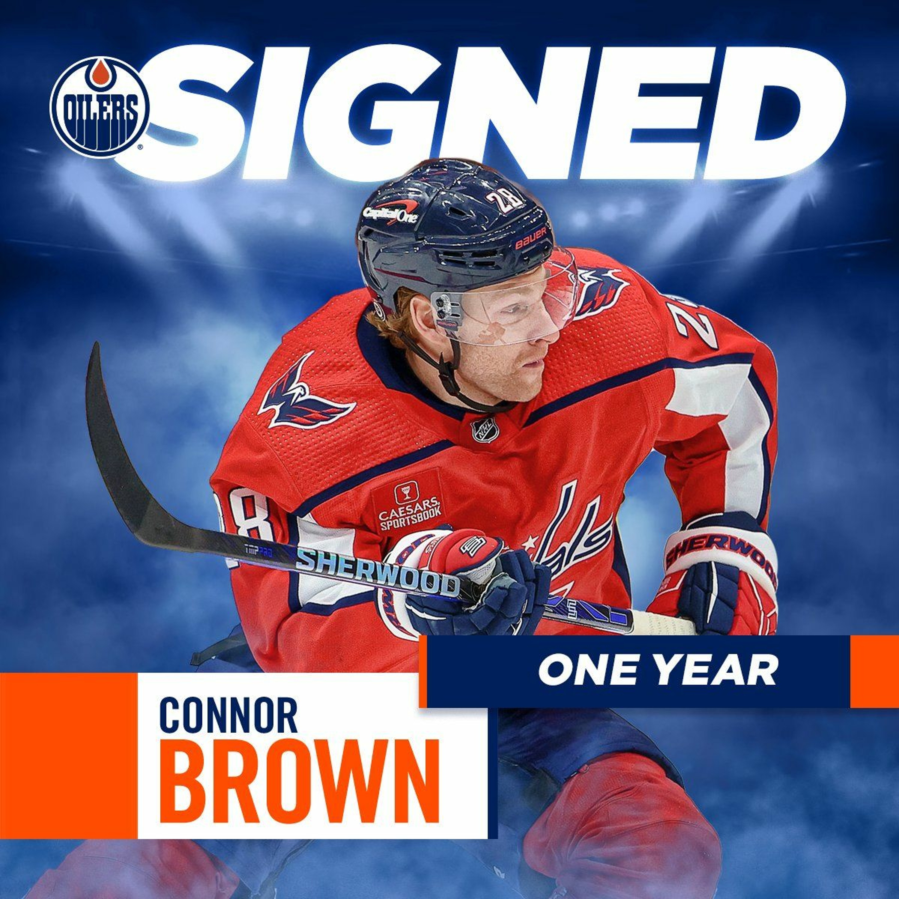 The Cult of Hockey's "Oilers win Connor Brown's signature" podcast