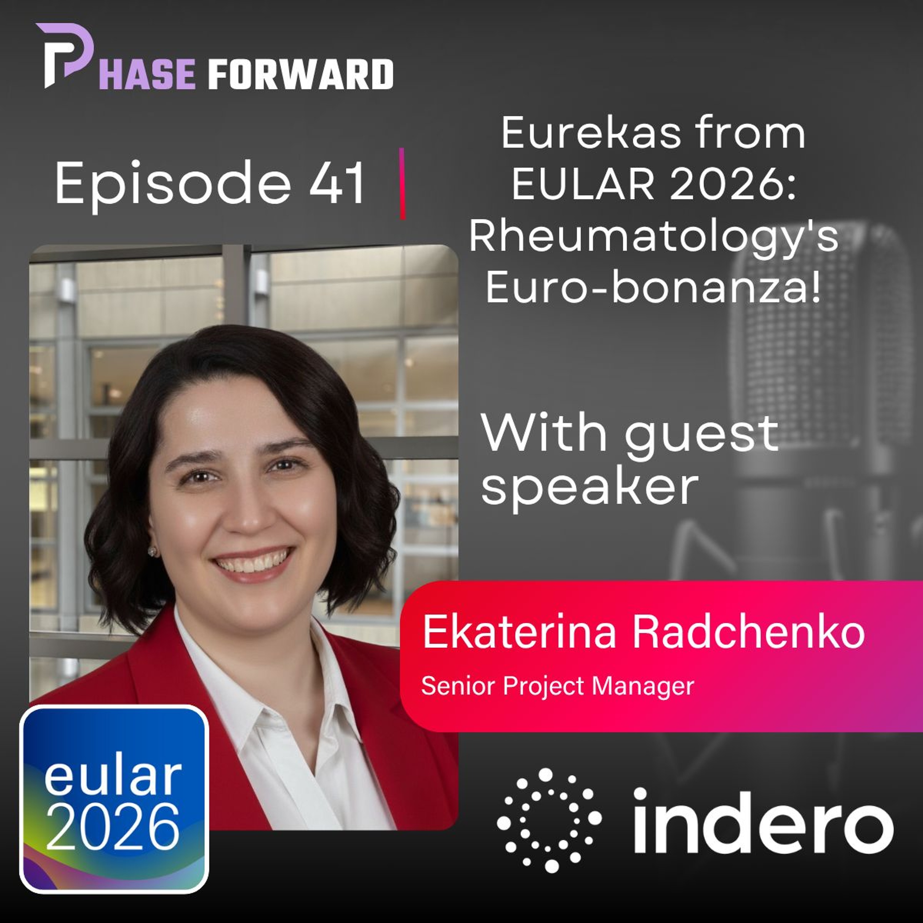 Episode 41: Ekaterina Radchenko – Eurekas from EULAR 2026: Rheumatology's Euro-bonanza! episode artwork