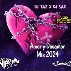 Dj Taz Ft Dj Sax Houston - Norteñas Sax Amor Y Desamor Mix 2024