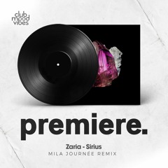 PREMIERE: Zaria - Sirius (Mila Journée Remix) [Wout Records]