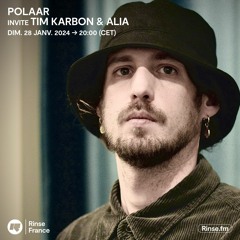 POLAAR invite Tim Karbon & Alia - 28 Janvier 2024