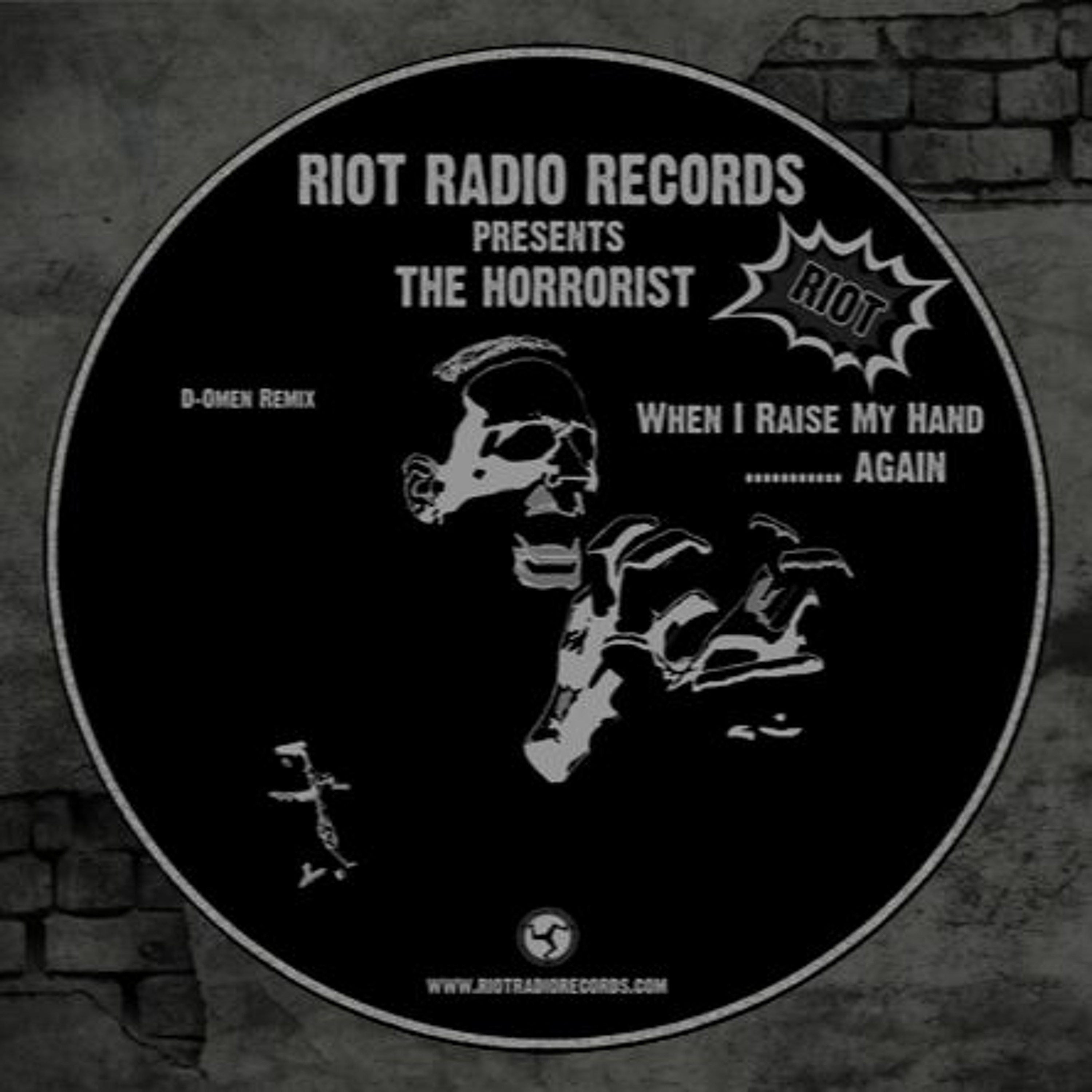 RRR023 - The Horrorist - RIOT (D-Omen Remix) episode artwork