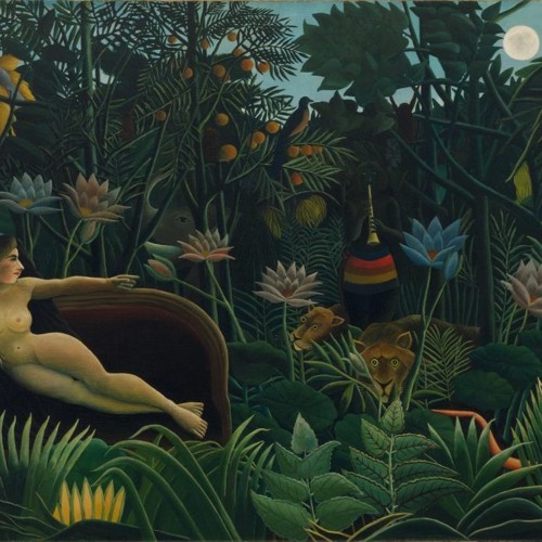 Le jardin sous la lune
