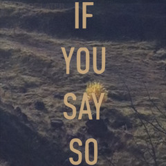 If You Say So